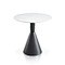 Round side table